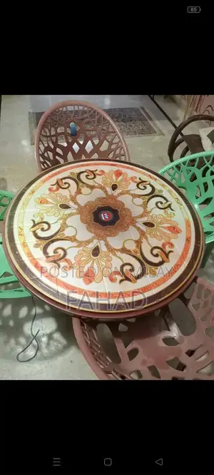 Plastic Table and Chairs Set for Indoor or Outdoor Use