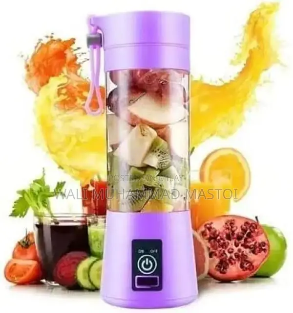 Compact Personal Portable Electric Juicer Blender