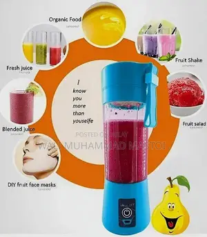 Compact Personal Portable Electric Juicer Blender
