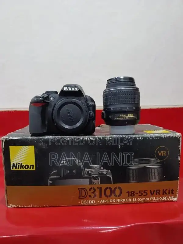 Nikon D3100 DSLR Camera with 18-55mm Lens Kit