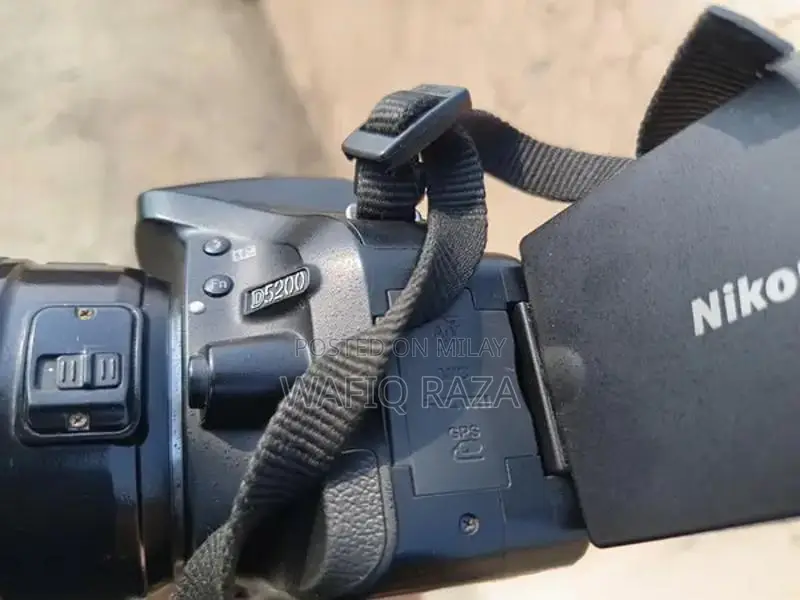 Nikon D5200 DSLR Camera with 50mm Lens and Accessories