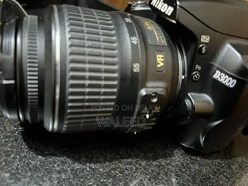 Nikon D3000 DSLR Camera with Accessories