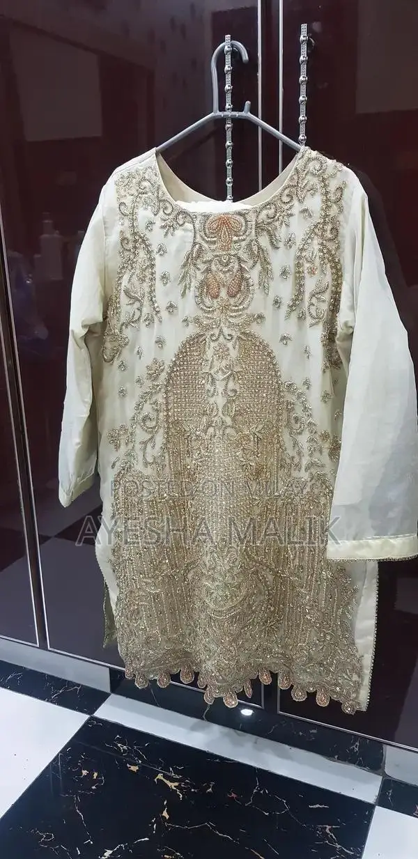 Large Size Nikah Dress - Elegant Wedding Attire