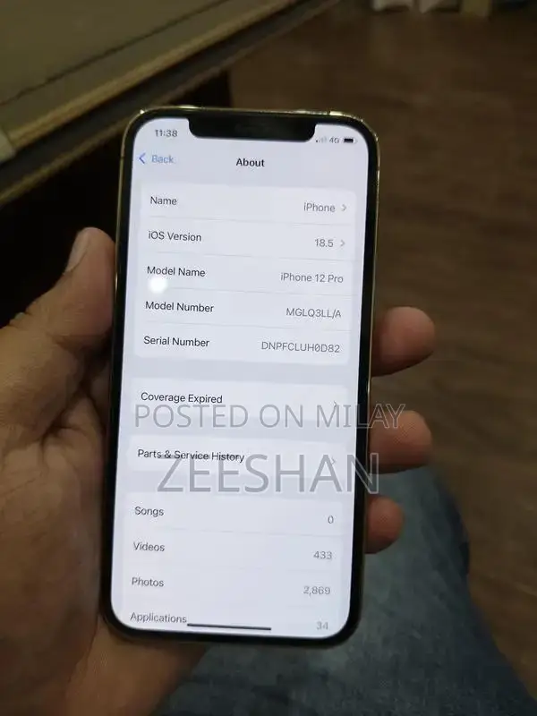 Apple iPhone 12 Pro 128GB Smartphone in Excellent Condition