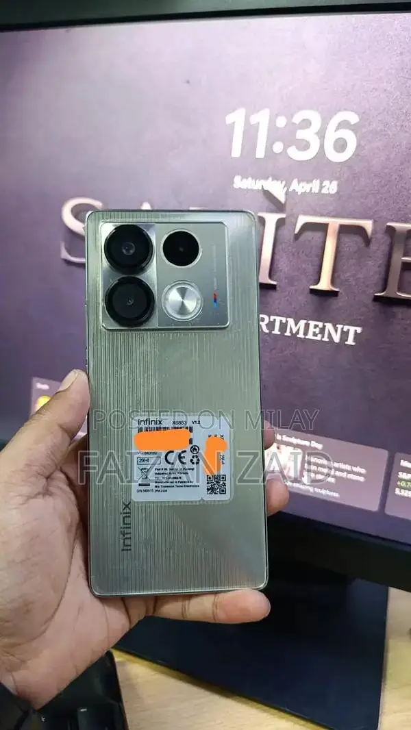 Infinix Note 40 Smartphone - 12GB RAM, 256GB Storage