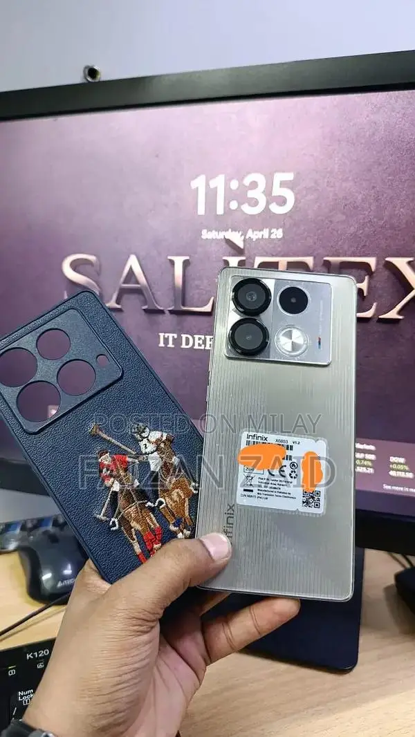 Infinix Note 40 Smartphone - 12GB RAM, 256GB Storage