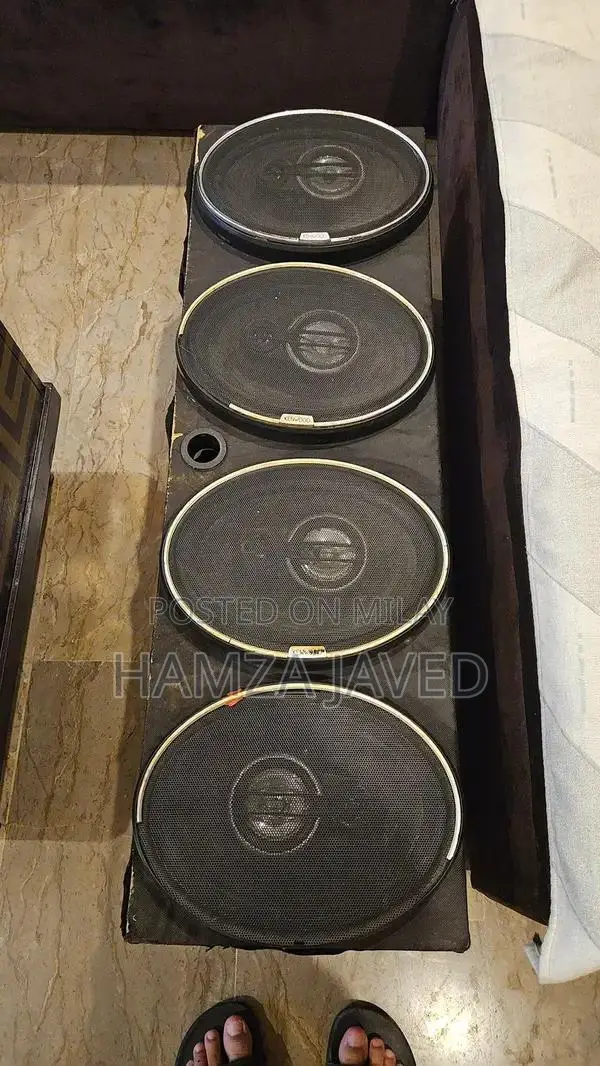 Kenwood 718 High-Performance Compact Audio Amplifier Speaker System