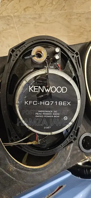 Kenwood 718 High-Performance Compact Audio Amplifier Speaker System