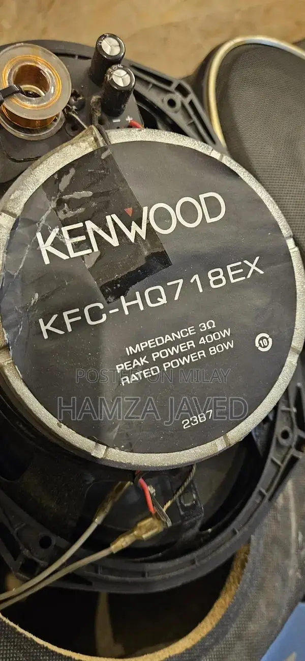 Kenwood 718 High-Performance Compact Audio Amplifier Speaker System