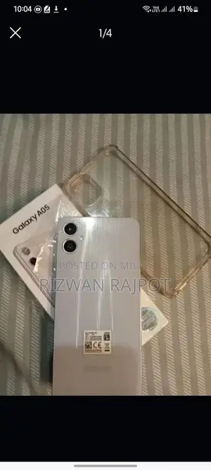 Samsung Galaxy A05 Smartphone 6GB RAM 128GB Storage Silver