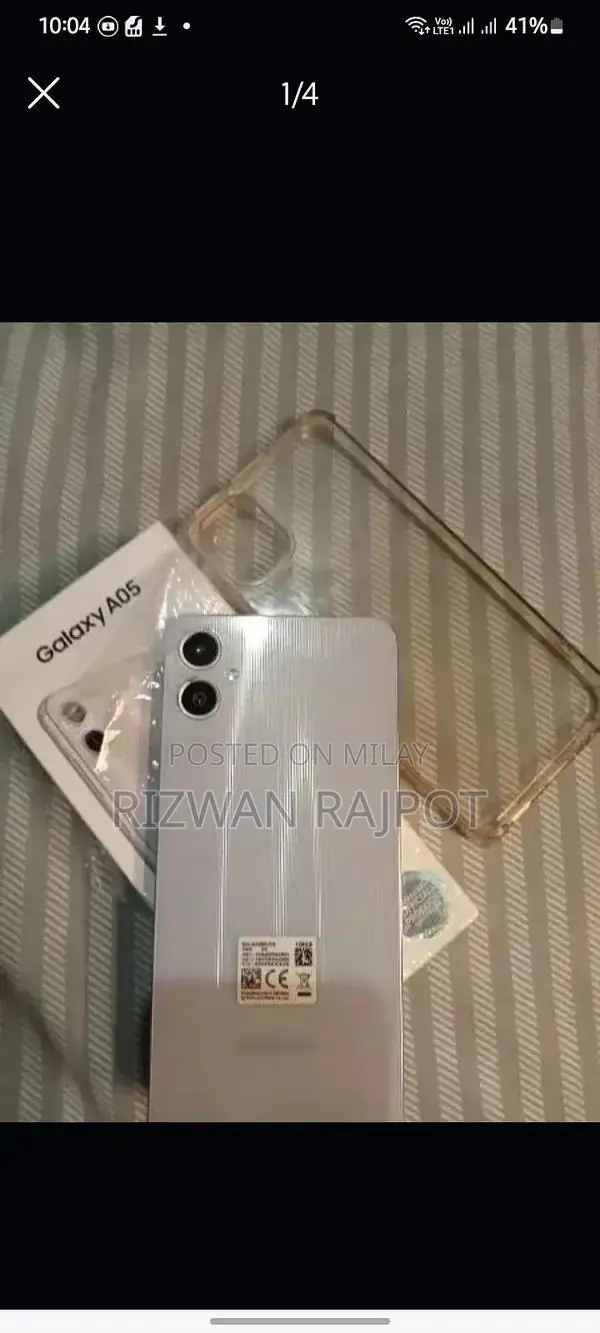 Samsung Galaxy A05 Smartphone 6GB RAM 128GB Storage Silver