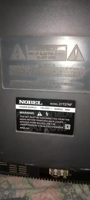 Photo - Nobel 21-inch Television with TV Trolley