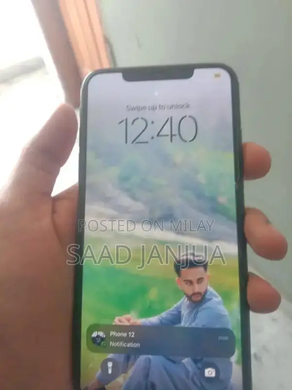 Apple iPhone XS Max Black Smartphone with Battery Replacement