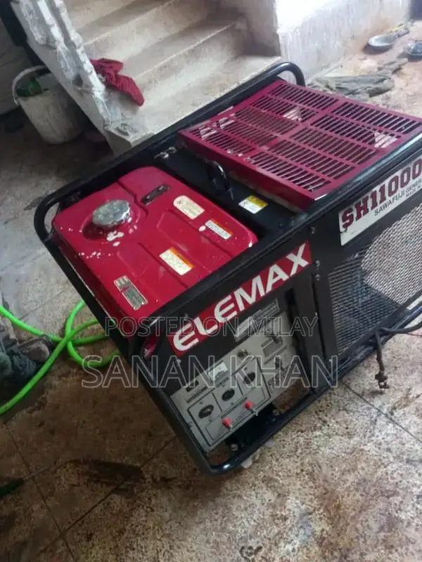 9.5 KVA Elemax Honda Japani Portable Generator