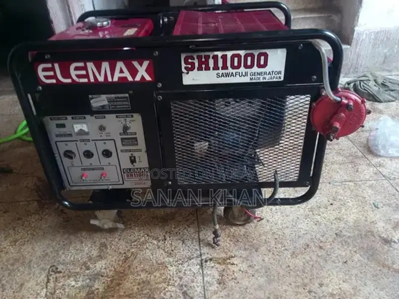 9.5 KVA Elemax Honda Japani Portable Generator