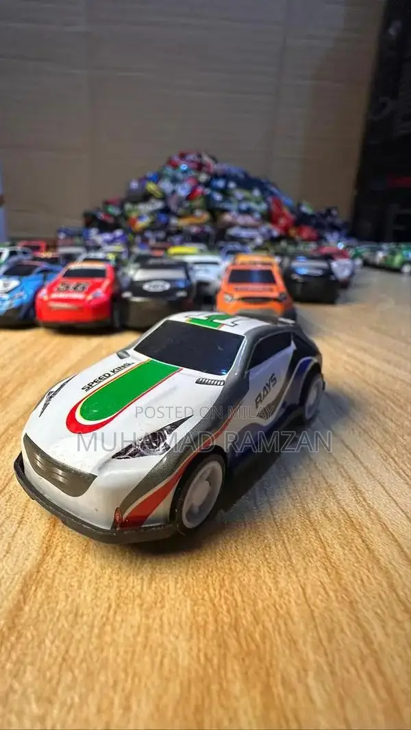 Metal Dinky Cars Collection - 10 Piece Toy Vehicle Set