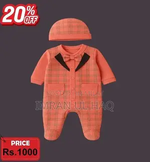 Soft Cotton Baby Romper - Comfortable 0-3 Month Infant Clothing