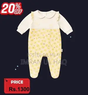 Soft Cotton Baby Romper - Comfortable 0-3 Month Infant Clothing