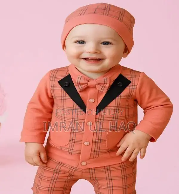 Soft Cotton Baby Romper - Comfortable 0-3 Month Infant Clothing