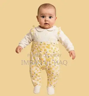 Soft Cotton Baby Romper - Comfortable 0-3 Month Infant Clothing