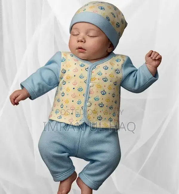 Soft Cotton Baby Romper - Comfortable 0-3 Month Infant Clothing