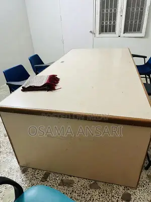 Large Wooden Office Conference Table - 8x4 Ft Workspace Solution