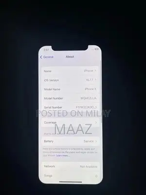 64GB iPhone X PTA Approved Smartphone