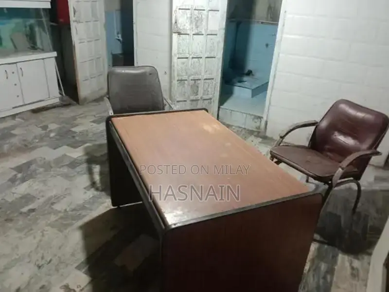 Office Table with Matching Chairs - Modern Workspace Set