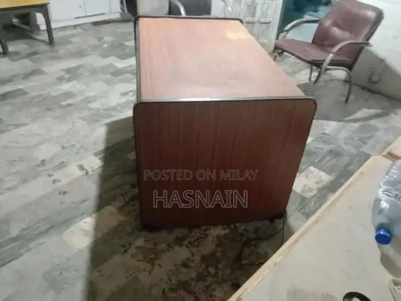 Office Table with Matching Chairs - Modern Workspace Set