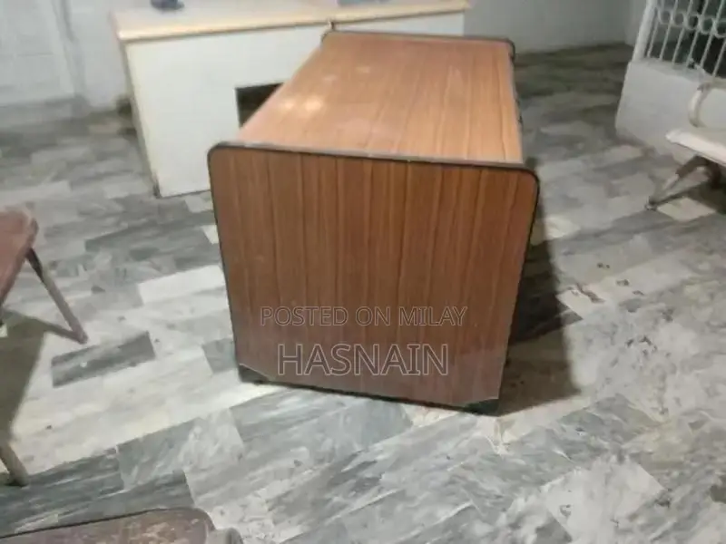 Office Table with Matching Chairs - Modern Workspace Set