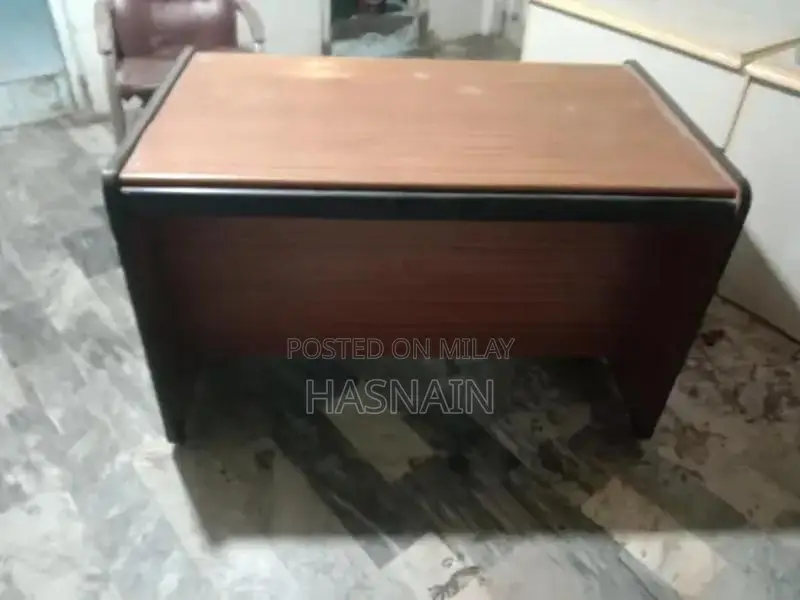 Office Table with Matching Chairs - Modern Workspace Set