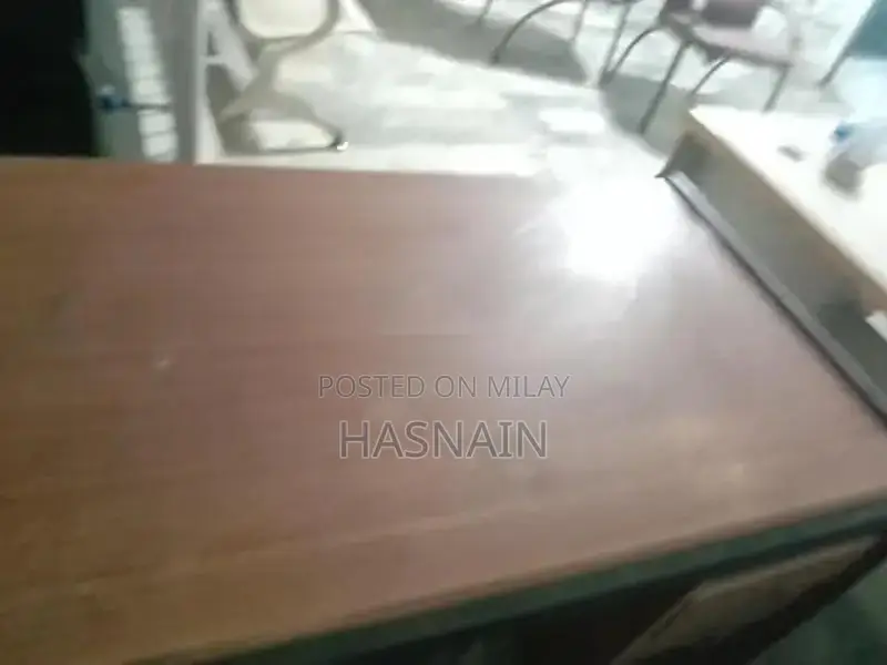 Office Table with Matching Chairs - Modern Workspace Set