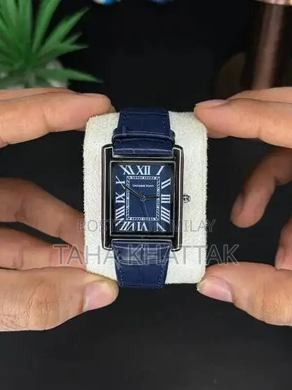 Classic Seiko Tank Style Analog Quartz Watch