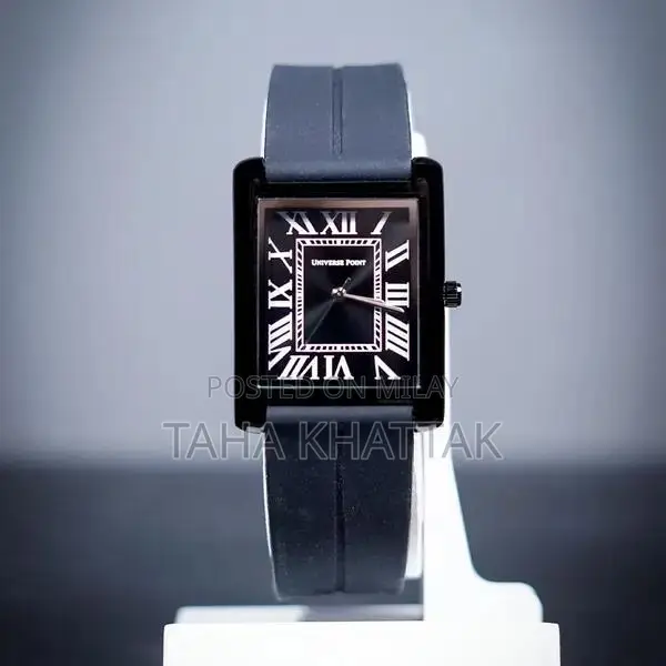 Classic Seiko Tank Style Analog Quartz Watch