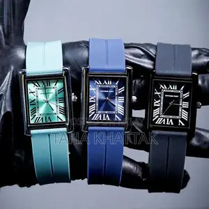 Classic Seiko Tank Style Analog Quartz Watch