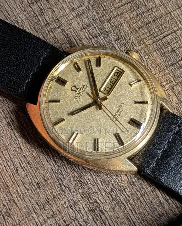 Vintage Omega Seamaster Cosmic 36mm Gold Automatic Watch