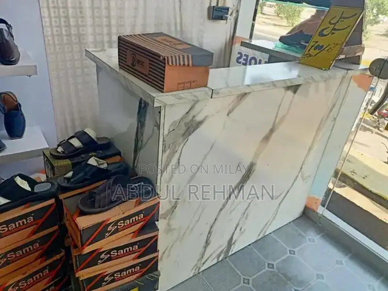 Shoe Store Display Rack for Retail Footwear Presentation