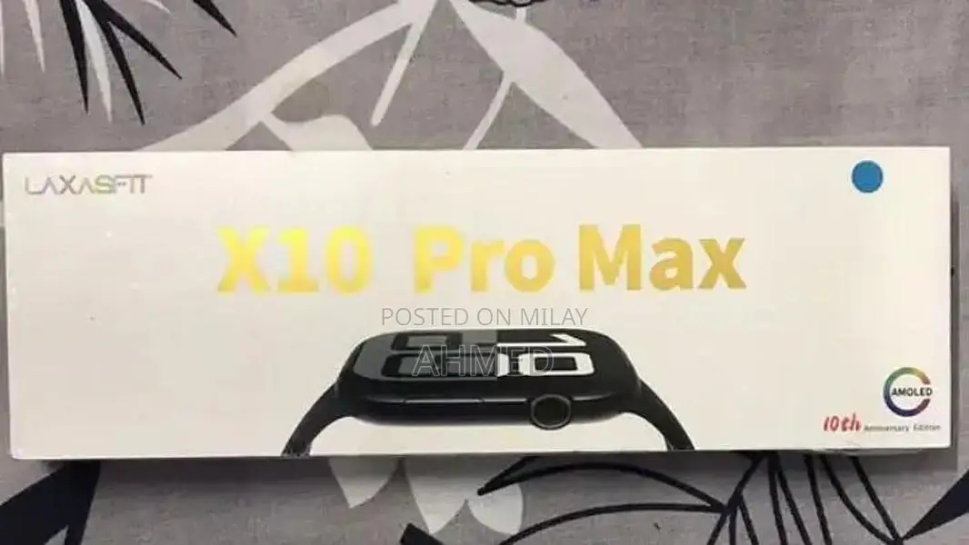 X10 Pro Smart Watch with AMOLED HD Screen and Advanced Sensors