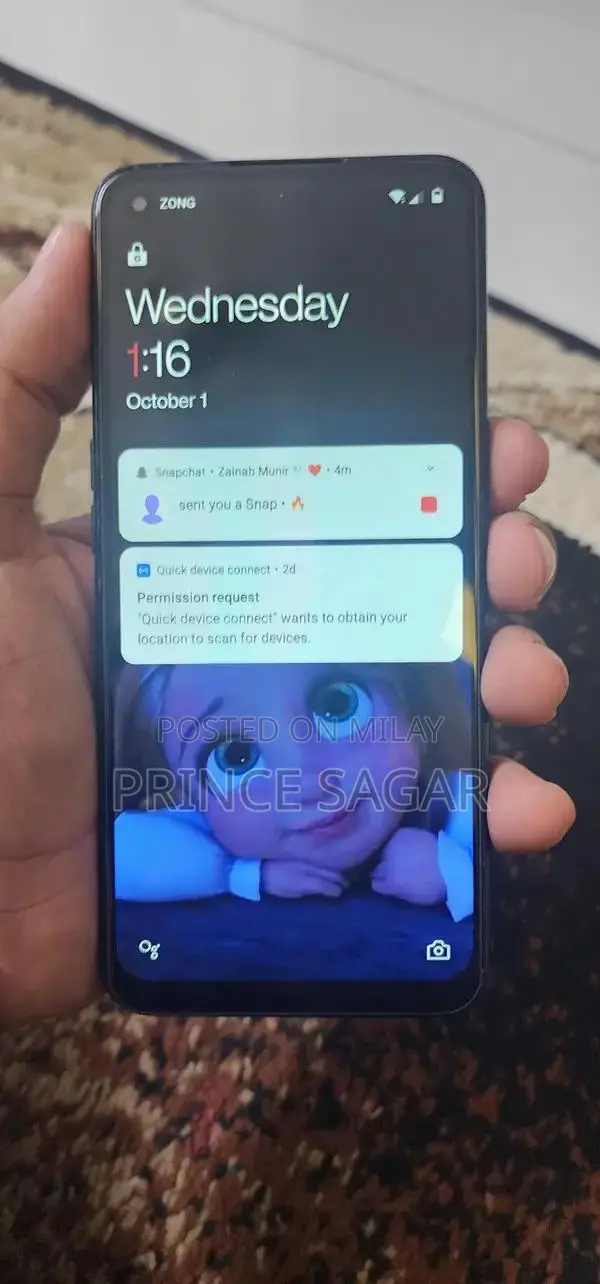 Dual SIM Smartphone 4GB RAM 64GB Storage PTA Approved