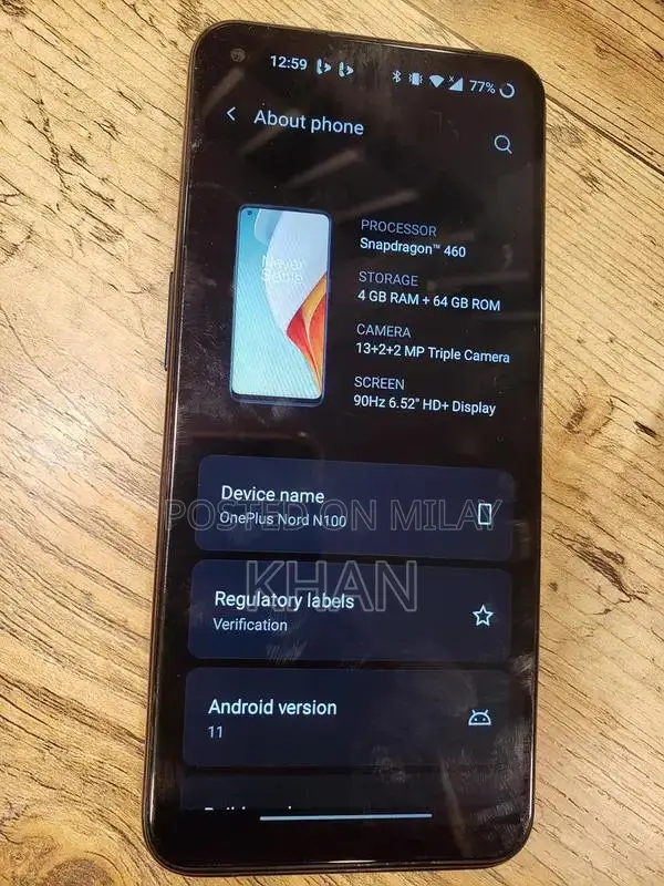 Nord 100 Mid-Range Smartphone with 4GB RAM