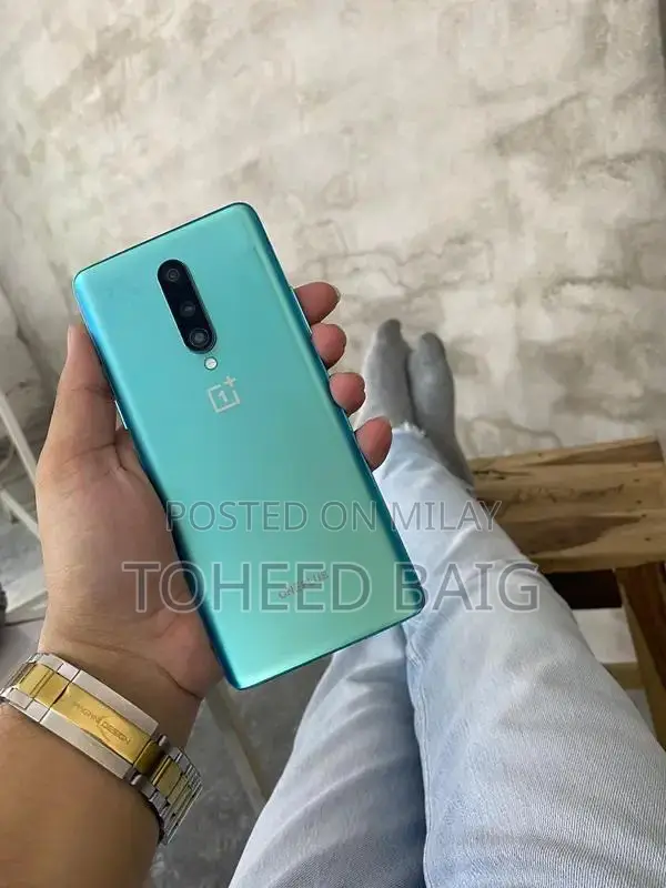 OnePlus 8 Smartphone with Replaced AMOLED Display