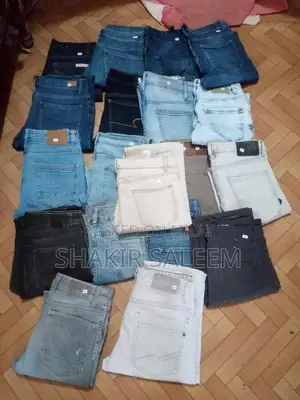 Men's Blue Denim Jeans - Classic Casual Style