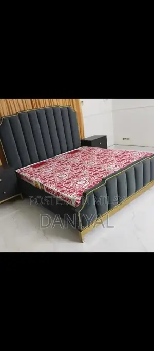 Photo - Sturdy Wooden Master Bed Frame in Excellent Condition