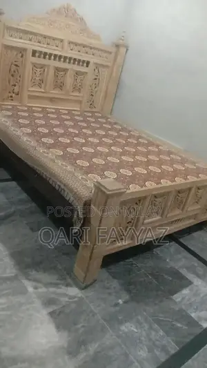 Photo - Pura Wooden Bed Frame - Minimalist Bedroom Furniture