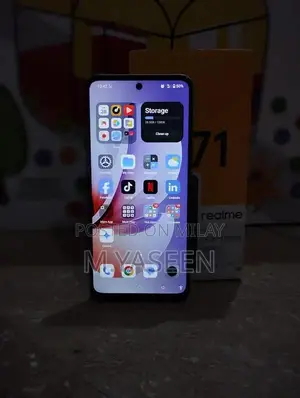 Slim Smartphone with High Refresh Rate and Advanced Camera System