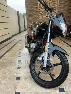 High-Performance Motorcycle with Advanced Engine Configuration
