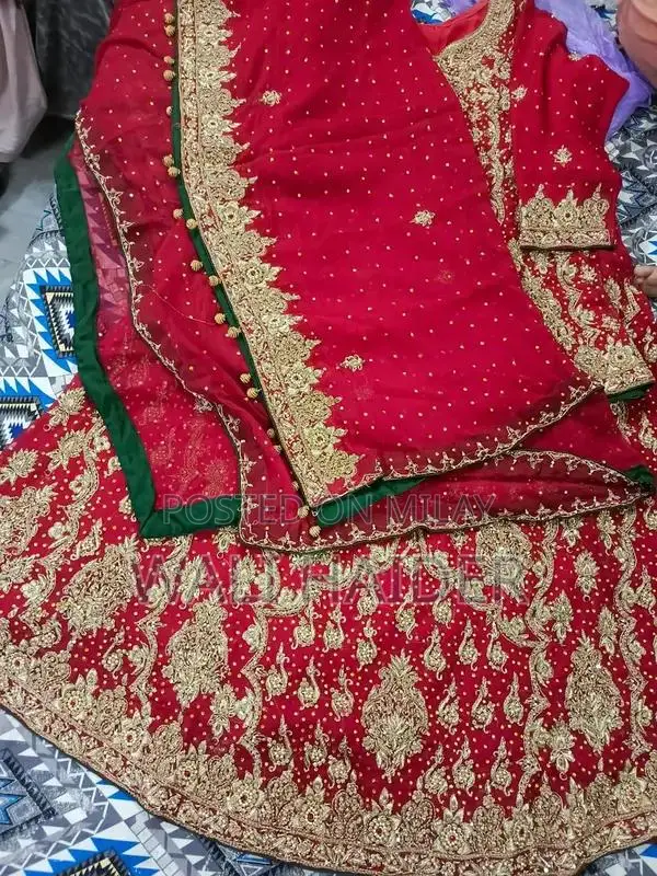 Elegant Bridal Lehnga - Adjustable Size Traditional Wedding Attire