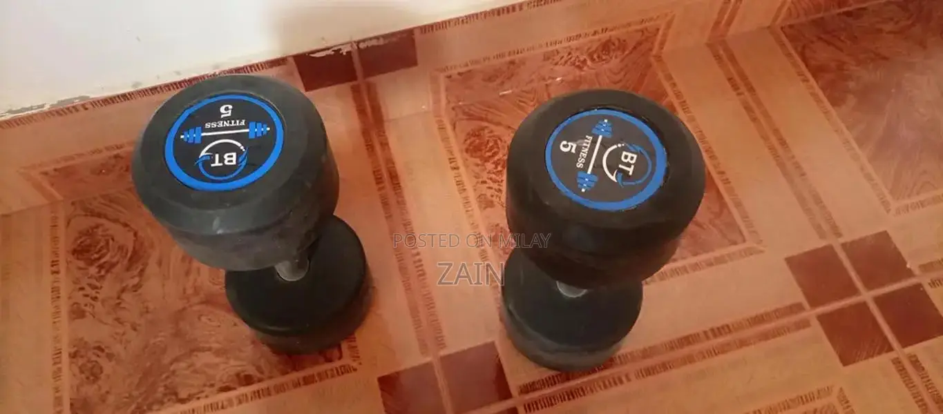 Adjustable Dumbbell Set - 5 kg and 10 kg Weights