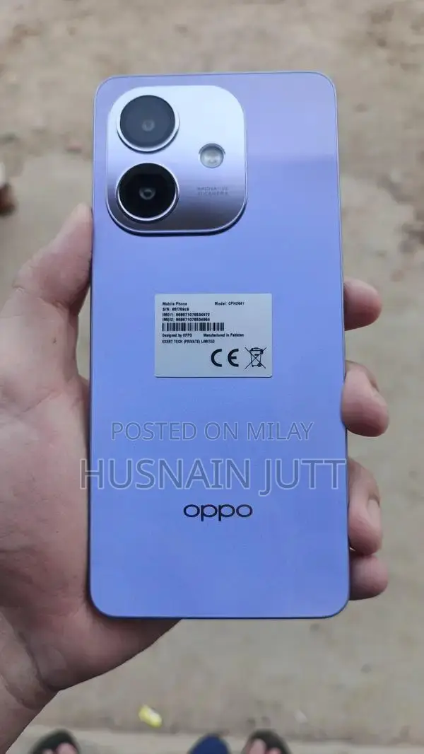 Oppo A5i Mid-Range Smartphone with Fast Charging