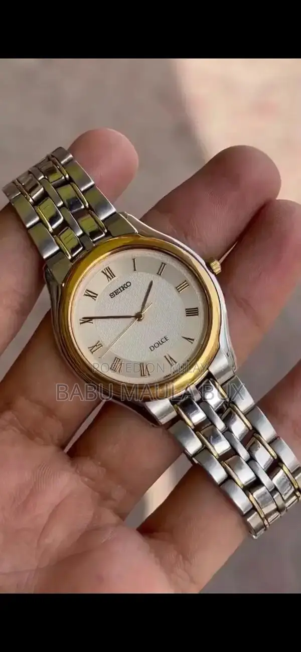 Authentic Seiko Vintage Classic Timepiece Watch